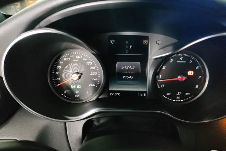 Used Mercedes-Benz C-Class 2018 C 200 Sport Edition Instrument Cluster
