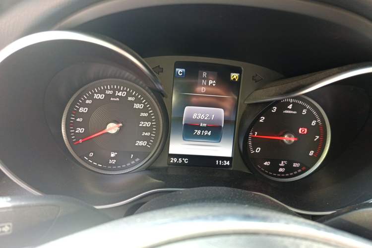 Used Mercedes-Benz C-Class 2018 C 200 Achievement Special Edition Instrument Cluster