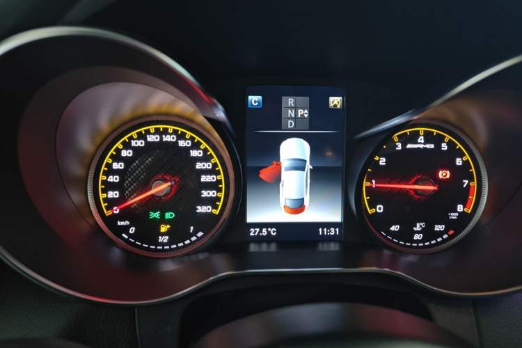 Used Mercedes-Benz C-Class 2018 C 200 Coupe Instrument Cluster