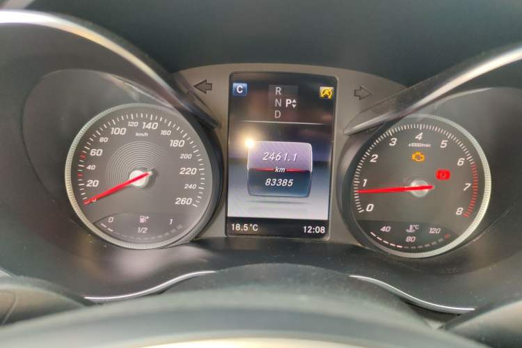 Used Mercedes-Benz C-Class 2018 C 200 L Sport Edition Instrument Cluster