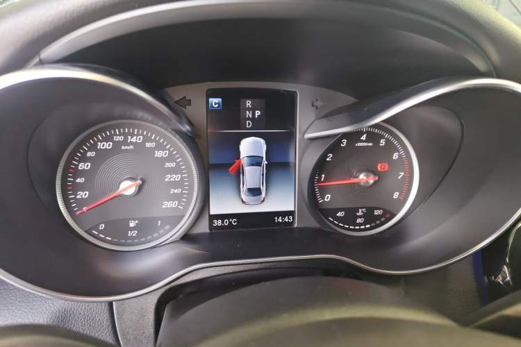 Used Mercedes-Benz C-Class 2018 C 200 Sport Edition Instrument Cluster