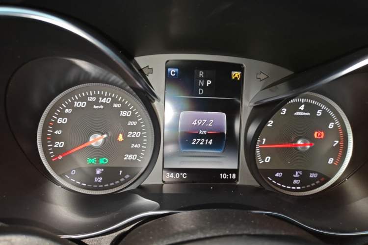 Used Mercedes-Benz C-Class 2018 C 200 L Sport Edition Instrument Cluster