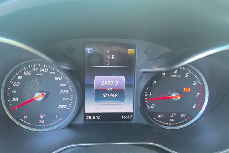Used Mercedes-Benz C-Class 2018 C 180 L Fashion Edition Sport Version Instrument Cluster