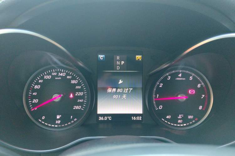 Used Mercedes-Benz C-Class 2018 C 200 L Sport Edition Instrument Cluster