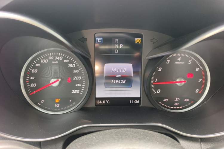 Used Mercedes-Benz C-Class 2018 C 200 Sport Edition Instrument Cluster