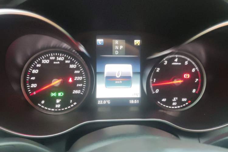 Used Mercedes-Benz C-Class 2018 C 200 Sport Edition Instrument Cluster