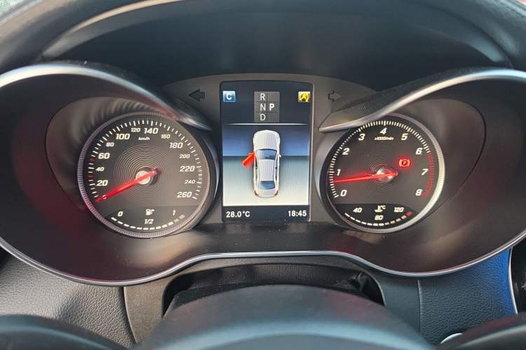Used Mercedes-Benz C-Class 2018 C 180 L Fashion Edition Sport Version Instrument Cluster