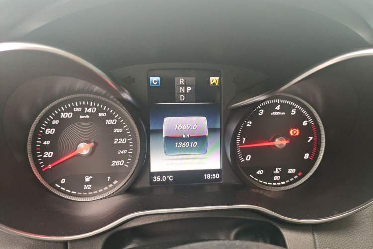Used Mercedes-Benz C-Class 2018 C 200 L Sport Edition Instrument Cluster