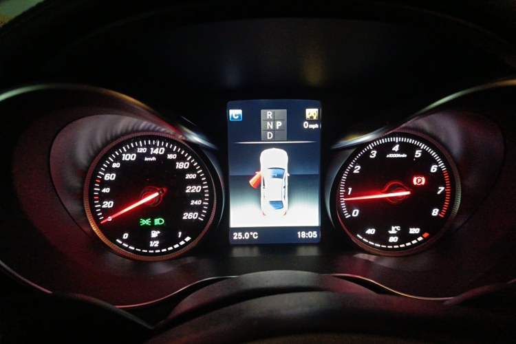 Used Mercedes-Benz C-Class 2018 C 200 L Sport Edition Instrument Cluster