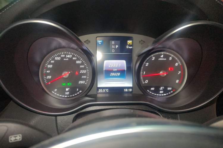 Used Mercedes-Benz C-Class 2018 C 200 4MATIC Coupe Instrument Cluster