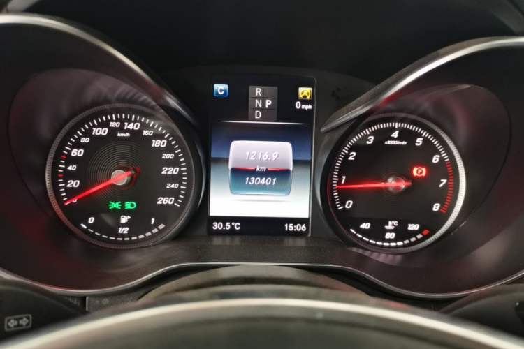 Used Mercedes-Benz C-Class 2018 C 200 Coupe Instrument Cluster