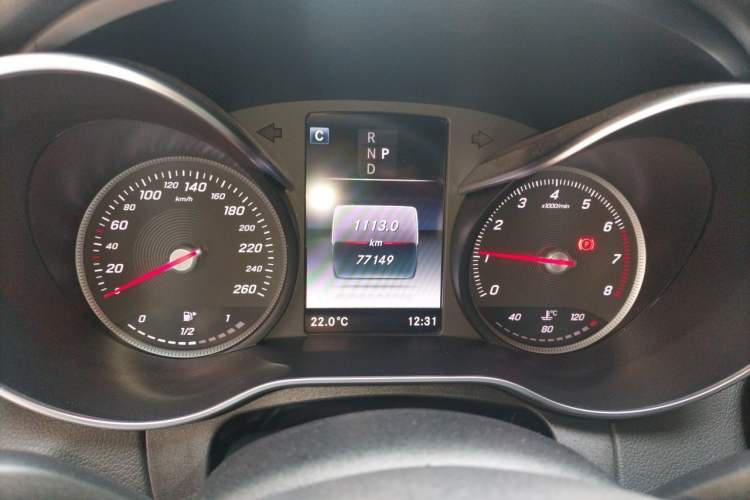 Used Mercedes-Benz C-Class 2018 C 200 Sport Edition Instrument Cluster