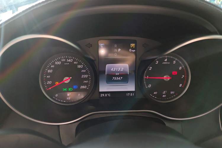 Used Mercedes-Benz C-Class 2018 C 200 L Sport Edition Instrument Cluster