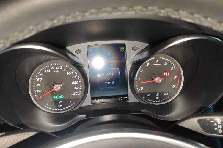 Used Mercedes-Benz C-Class 2018 C 300 Coupe Night Edition Instrument Cluster