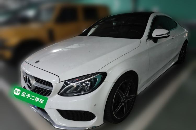 Used Mercedes-Benz C-Class 2018 C 200 Coupe Guazi used car, China used car export, Used car for sale, Used Mercedes-Benz cars, Cheapest cars for sale