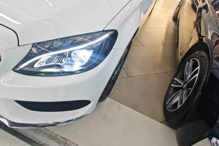 Used Mercedes-Benz C-Class 2018 C 180 station wagon Left Front Headlight