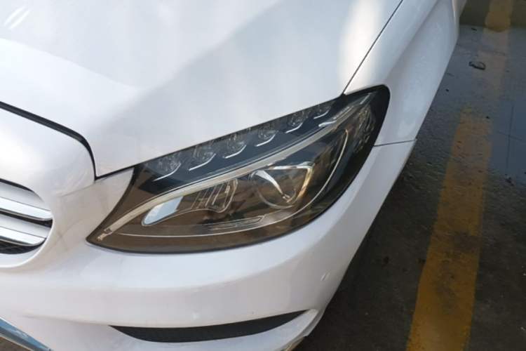 Used Mercedes-Benz C-Class 2018 C 180 L Fashion Edition Sport Version Left Front Headlight