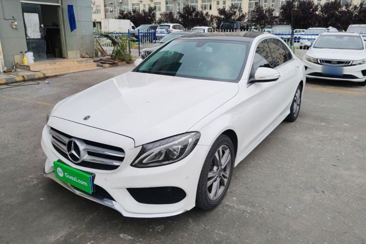 Used Mercedes-Benz C-Class 2018 C 200 L Sport Edition Guazi used car, China used car export, Used car for sale, Used Mercedes-Benz cars, Cheapest cars for sale