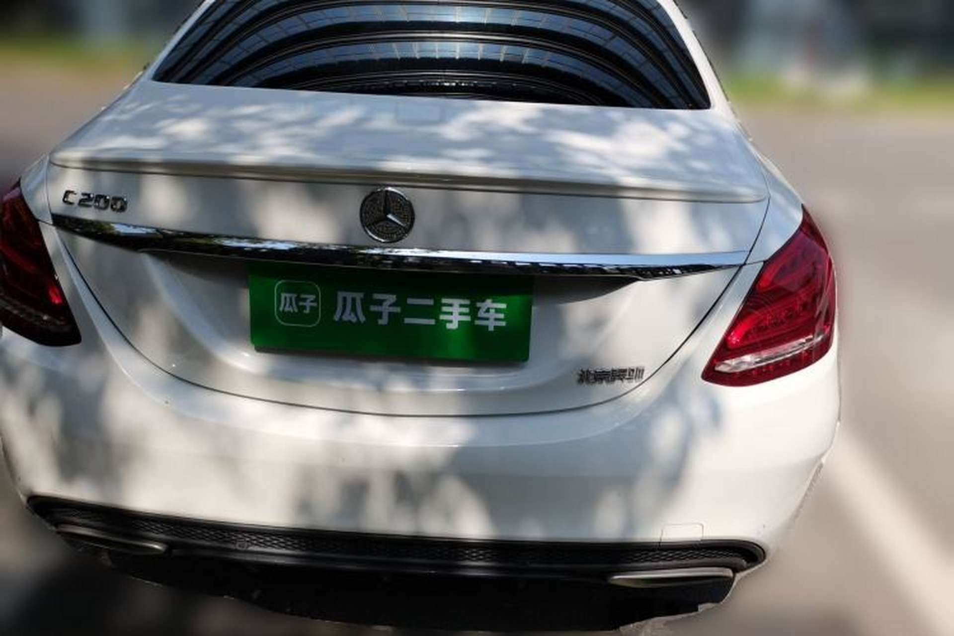 Used Mercedes-Benz C-Class 2018 C 200 Sport Edition Rear
