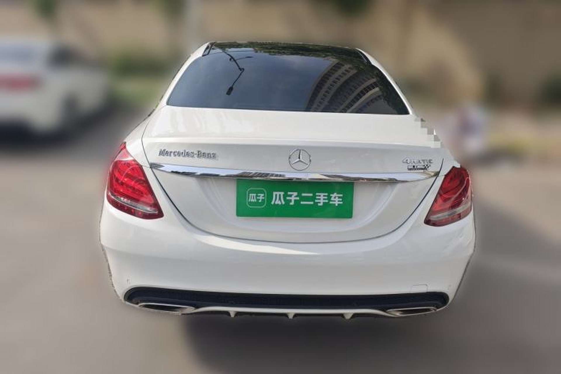 Used Mercedes-Benz C-Class 2018 C 200 L Sport Edition Rear