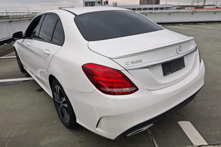 Used Mercedes-Benz C-Class 2018 C 200 Sport Edition Rear Left 45 Deg