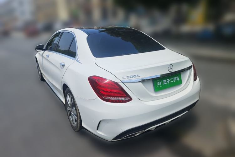 Used Mercedes-Benz C-Class 2018 C 200 L Sport Edition Rear Left 45 Deg