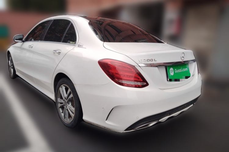 Used Mercedes-Benz C-Class 2018 C 200 L Sport Edition Rear Left 45 Deg