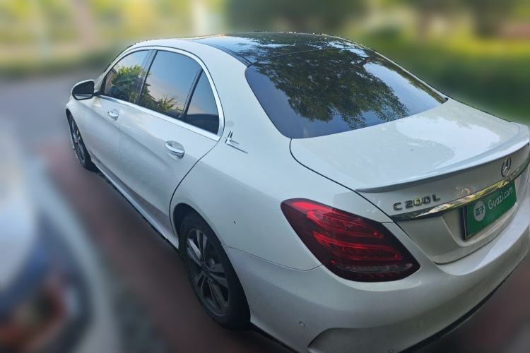Used Mercedes-Benz C-Class 2018 C 200 L Sport Edition Rear Left 45 Deg