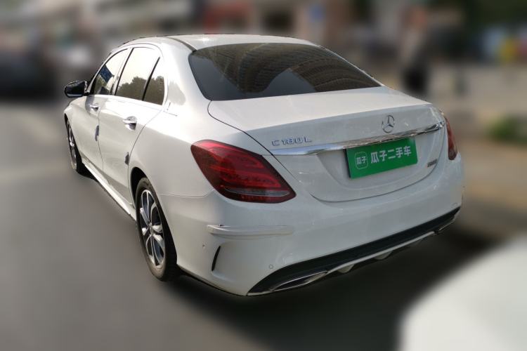 Used Mercedes-Benz C-Class 2018 C 180 L Fashion Edition Sport Version Rear Left 45 Deg