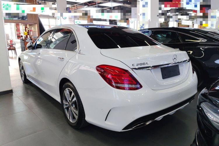 Used Mercedes-Benz C-Class 2018 C 200 L Sport Edition Rear Left 45 Deg