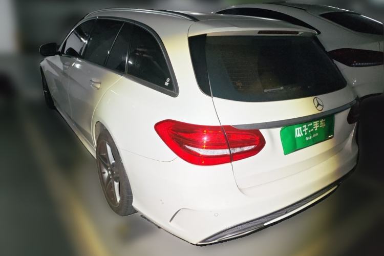 Used Mercedes-Benz C-Class 2018 C 200 Estate Rear Left 45 Deg