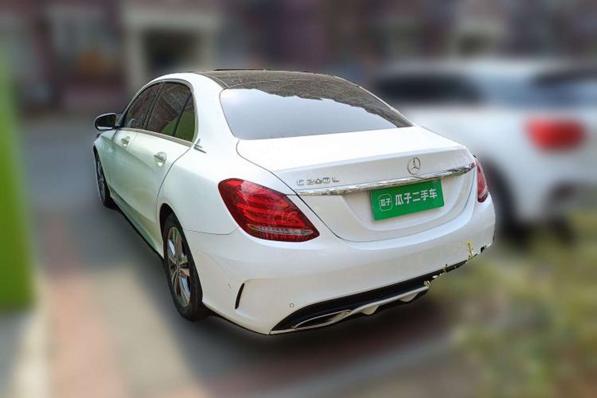 Used Mercedes-Benz C-Class 2018 C 200 L Sport Edition Rear Left 45 Deg