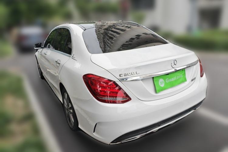Used Mercedes-Benz C-Class 2018 C 200 L Sport Edition Rear Left 45 Deg