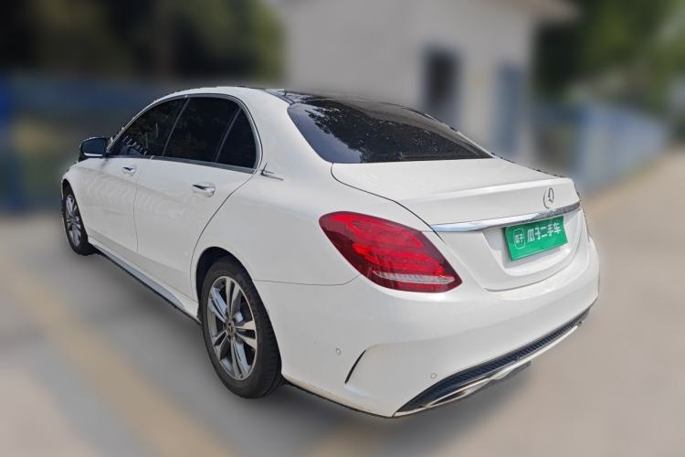 Used Mercedes-Benz C-Class 2018 C 200 L Sport Edition Rear Left 45 Deg