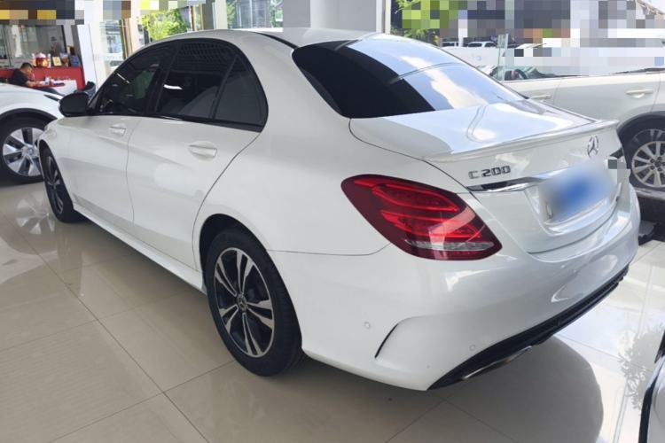 Used Mercedes-Benz C-Class 2018 C 200 Sport Edition Rear Left 45 Deg