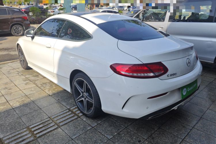 Used Mercedes-Benz C-Class 2018 C 200 Coupe Rear Left 45 Deg