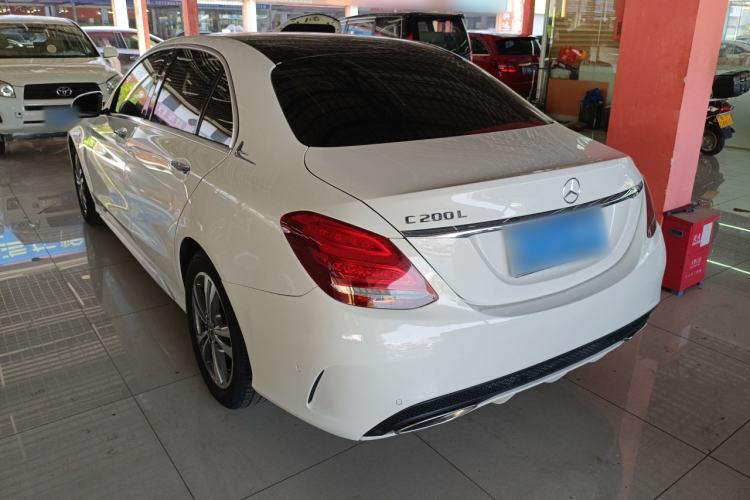 Used Mercedes-Benz C-Class 2018 C 200 L Sport Edition Rear Left 45 Deg