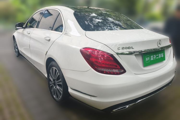 Used Mercedes-Benz C-Class 2018 C 200 L Rear Left 45 Deg