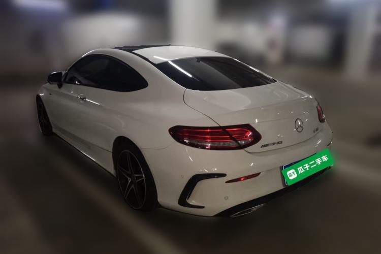 Used Mercedes-Benz C-Class 2018 C 200 Coupe Rear Left 45 Deg