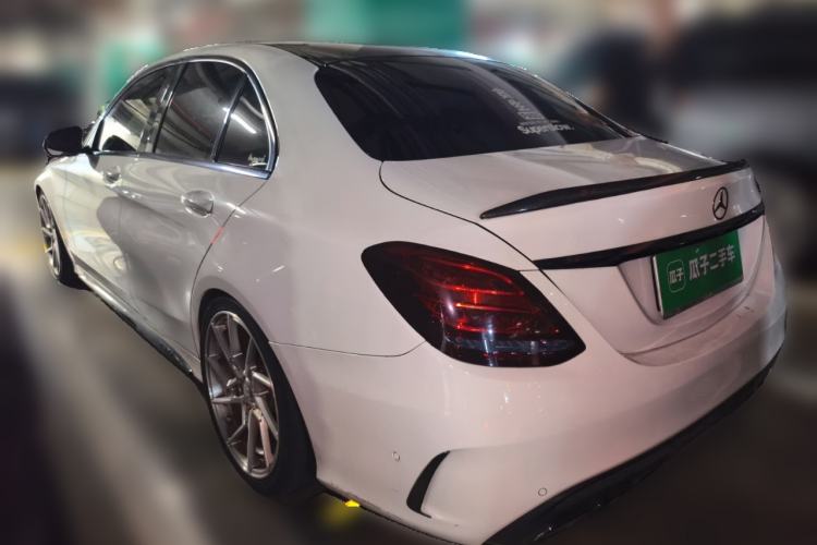 Used Mercedes-Benz C-Class 2018 C 200 Sport Edition Rear Left 45 Deg