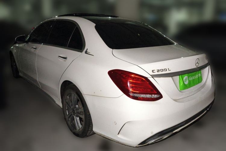 Used Mercedes-Benz C-Class 2018 C 200 L Sport Edition Rear Left 45 Deg