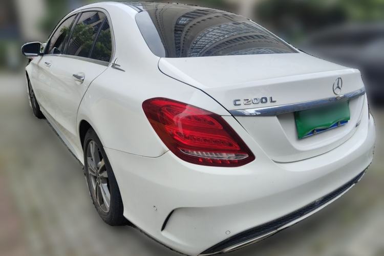 Used Mercedes-Benz C-Class 2018 C 200 L Sport Edition Rear Left 45 Deg