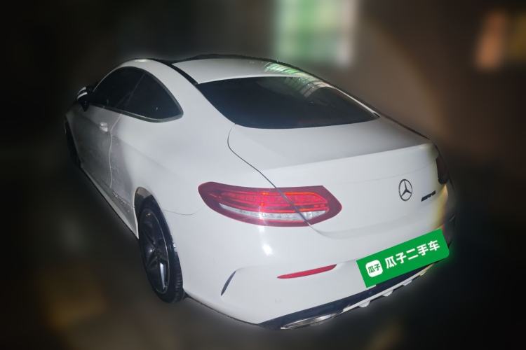Used Mercedes-Benz C-Class 2018 C 200 Coupe Rear Left 45 Deg