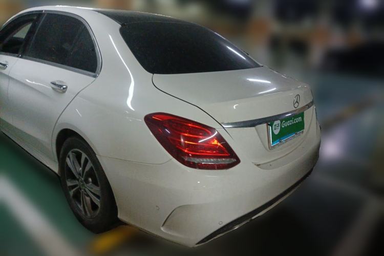 Used Mercedes-Benz C-Class 2018 C 200 L Sport Edition Rear Left 45 Deg