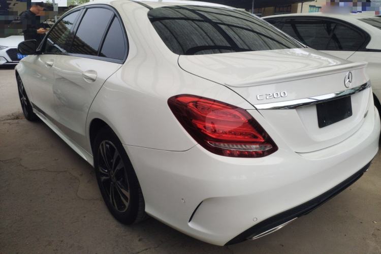 Used Mercedes-Benz C-Class 2018 C 200 Sport Edition Rear Left 45 Deg
