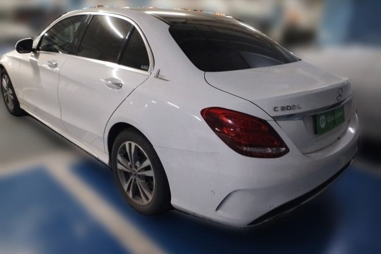 Used Mercedes-Benz C-Class 2018 C 200 L Sport Edition Rear Left 45 Deg
