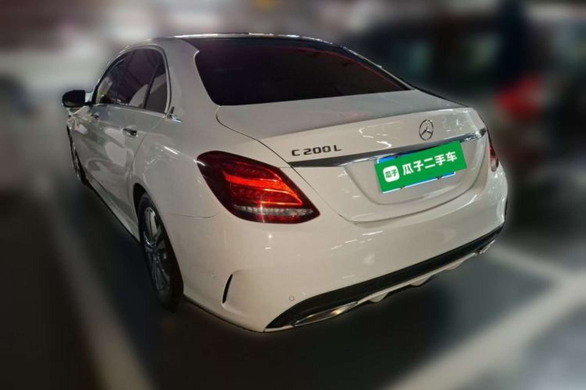 Used Mercedes-Benz C-Class 2018 C 200 L Sport Edition Rear Left 45 Deg