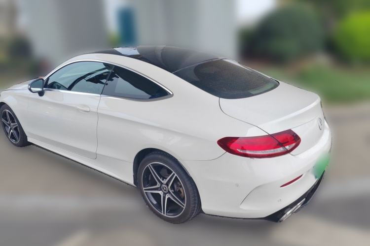 Used Mercedes-Benz C-Class 2018 C 200 Coupe Rear Left 45 Deg