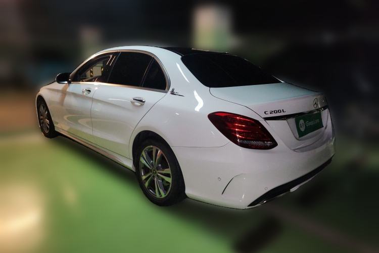 Used Mercedes-Benz C-Class 2018 C 200 L Sport Edition Rear Left 45 Deg