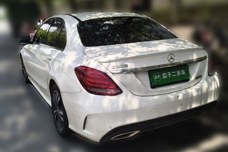 Used Mercedes-Benz C-Class 2018 C 200 Sport Edition Rear Left 45 Deg